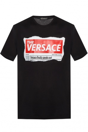 T-shirt z okrągłym dekoltem, zdjęcie 1 T-shirt z okrągłym dekoltem od Versace